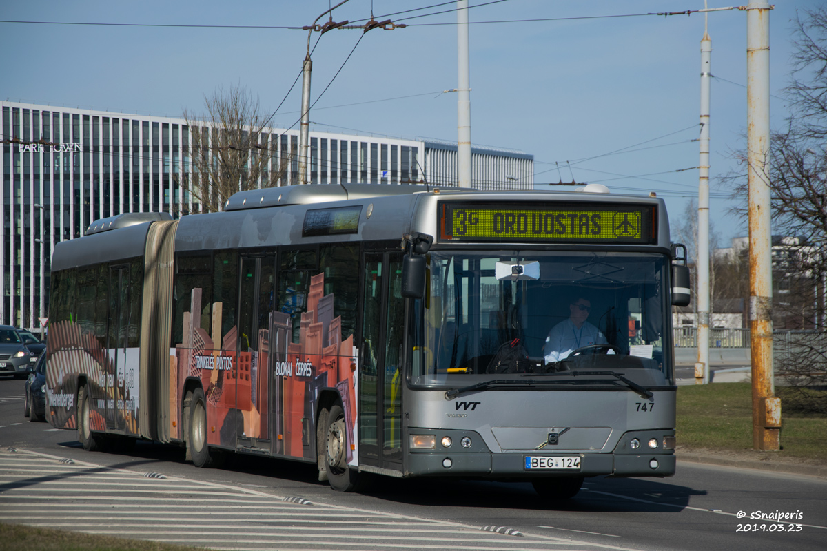 Литва, Volvo 7700A № 747