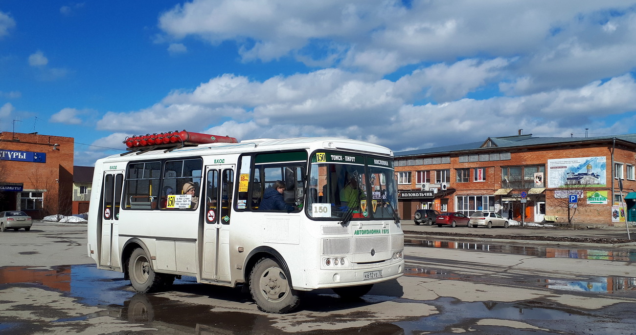 Томская область, ПАЗ-32054 № К 612 УЕ 70