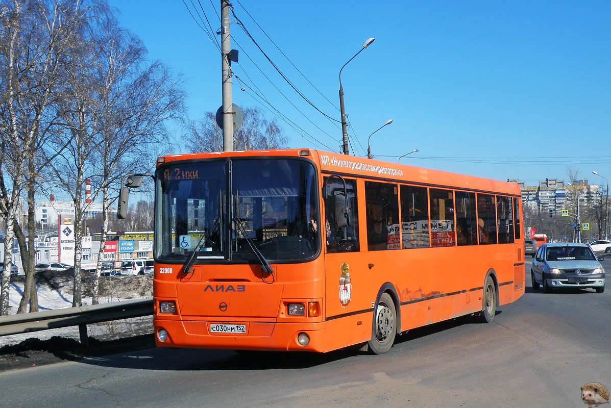 Nizhegorodskaya region, LiAZ-5293.60 № 32008