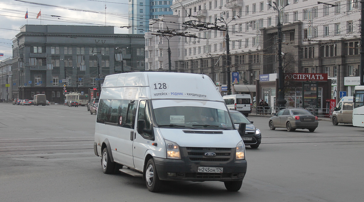 Челябинская область, Нижегородец-222702 (Ford Transit) № Н 245 ОН 174