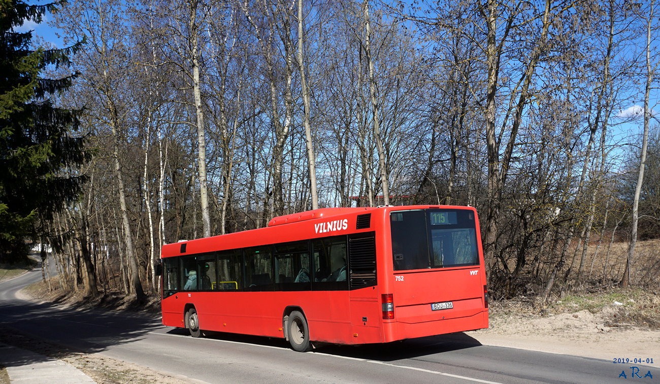 Литва, Volvo 7700 № 752