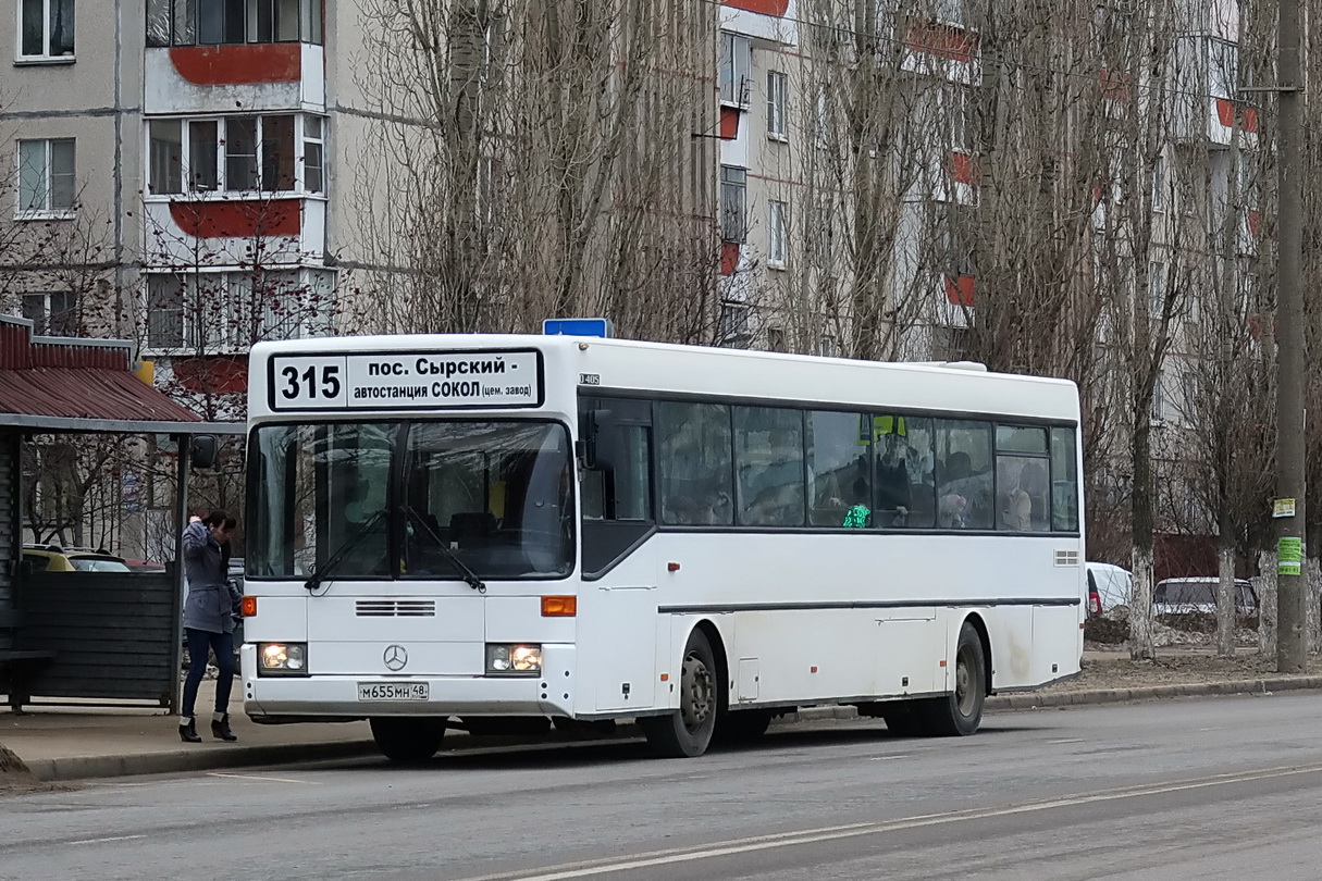Lipetsk region, Mercedes-Benz O405 # М 655 МН 48