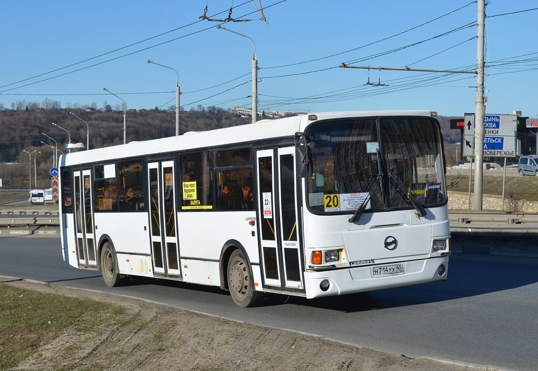 Калужская область, ЛиАЗ-5256.53 № Н 714 УХ 40