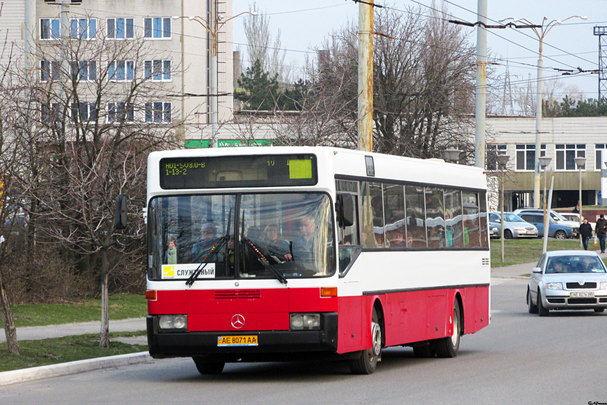 Dnepropetrovsk region, Mercedes-Benz O405 Nr. AE 8071 AA