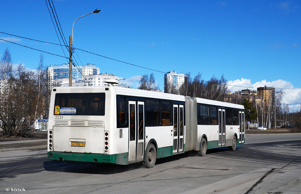 Санкт-Петербург, ЛиАЗ-6212.00 № 2239