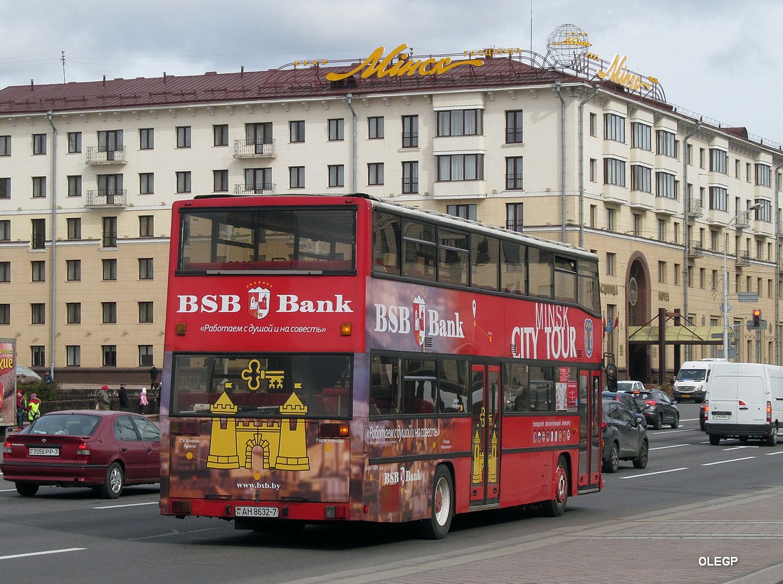 Минск, MAN 592 SD202 (Waggon Union) № АН 8632-7