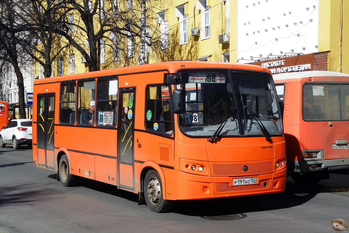 Нижегородская область, ПАЗ-320414-05 "Вектор" № Р 191 АО 152