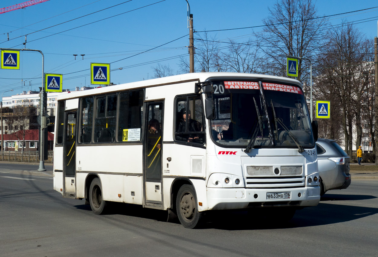 Санкт-Петербург, ПАЗ-320402-05 № n345