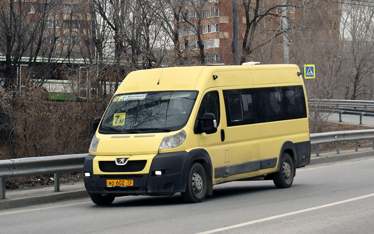 Тюменская область, Нижегородец-2227SK (Peugeot Boxer) № АО 602 72