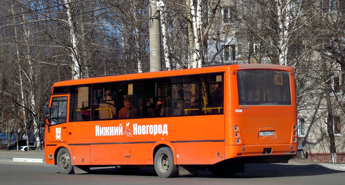 Нижегородская область, ПАЗ-320414-04 "Вектор" № 31048