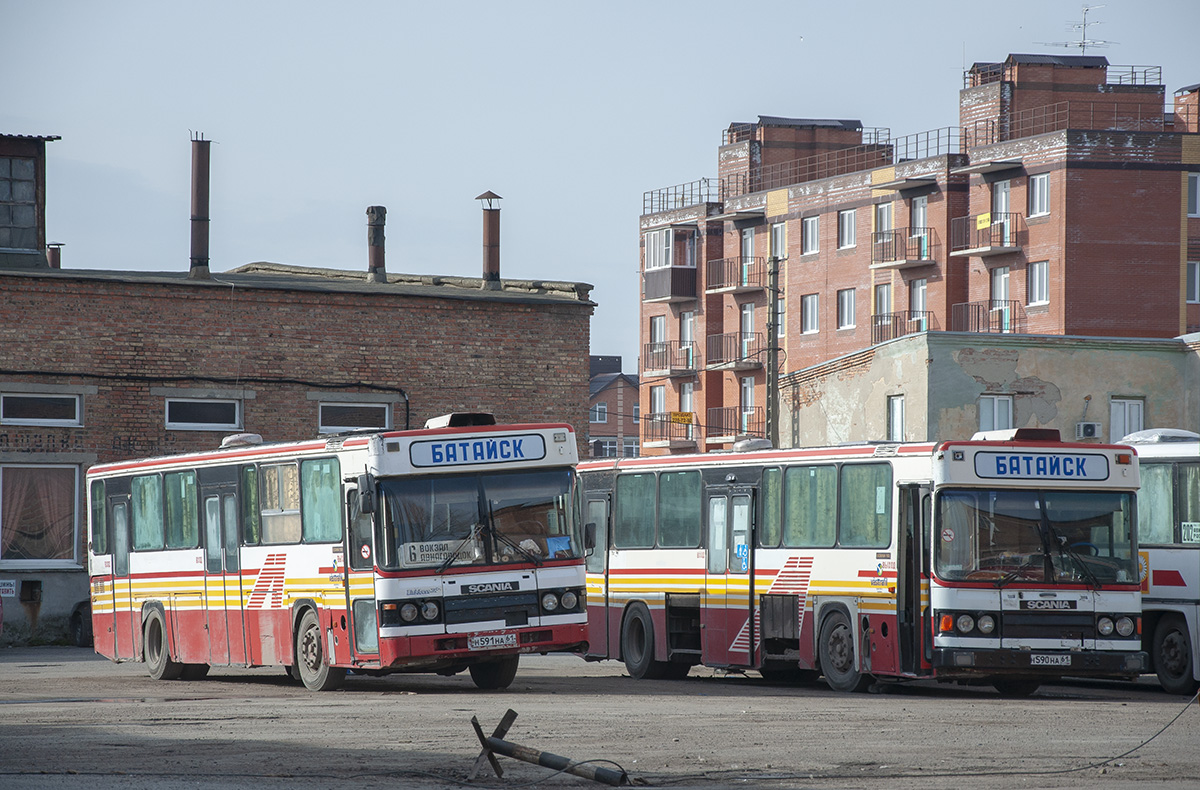 Rostovská oblast, Scania CN112CLB č. 5; Rostovská oblast, Scania CN112CLB č. Н 590 НА 61; Rostovská oblast — Bus depots