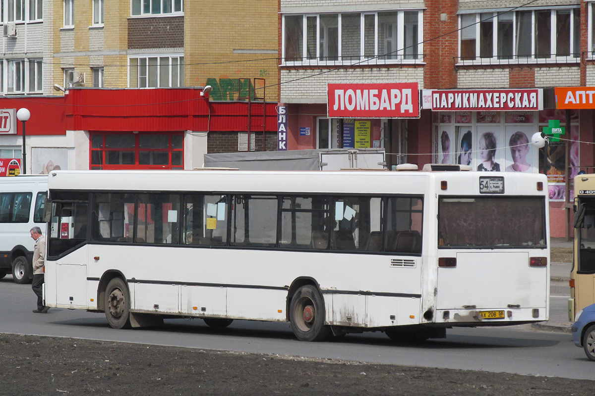 Пензенская область, Mercedes-Benz O405N № АХ 208 58