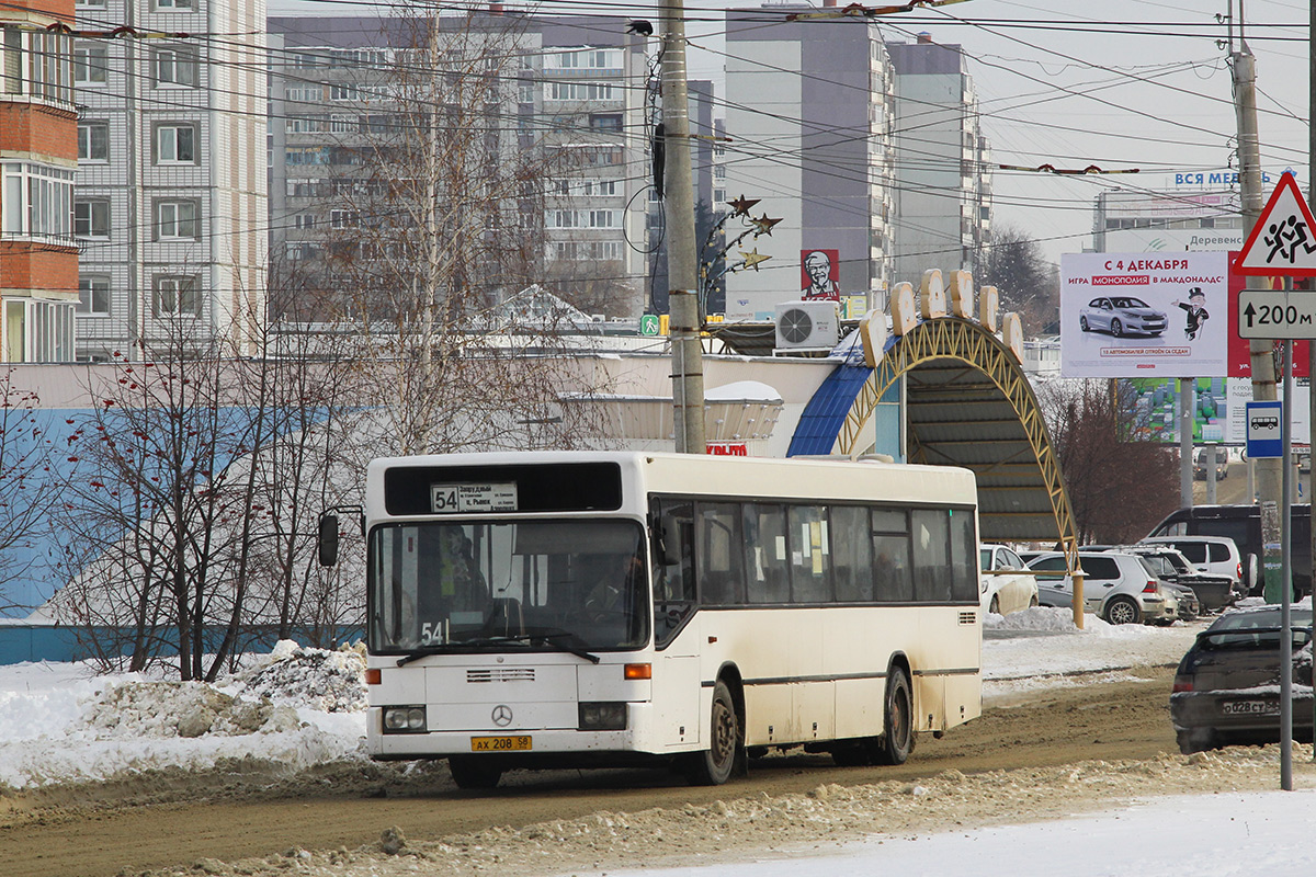 Пензенская область, Mercedes-Benz O405N № АХ 208 58