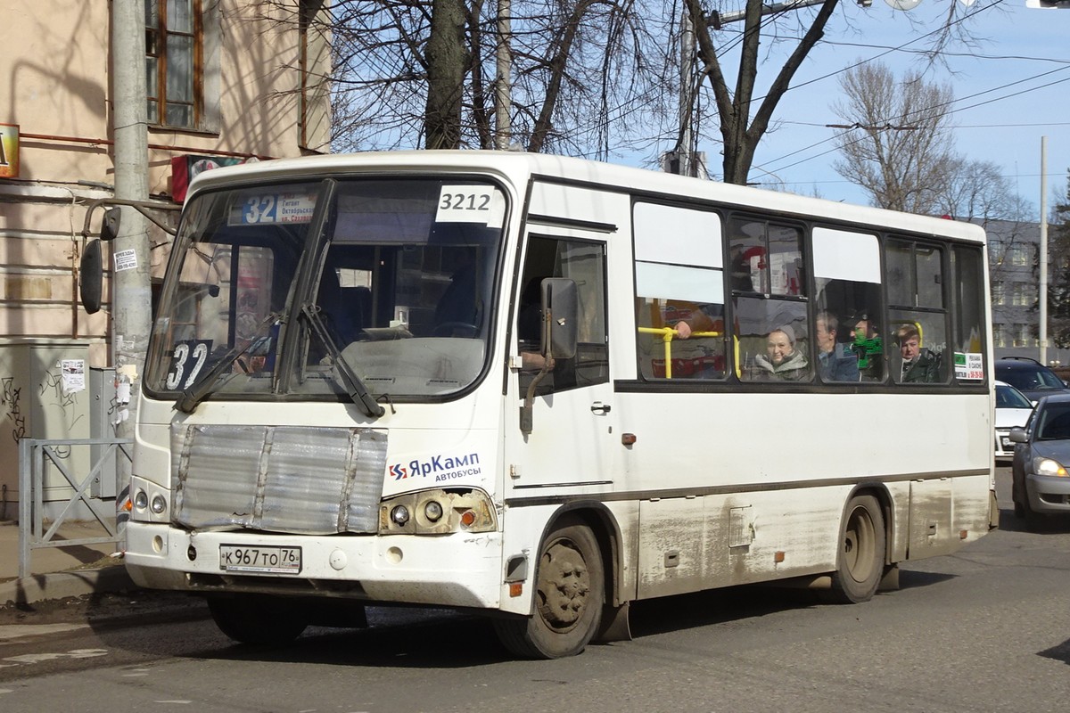 Ярославская область, ПАЗ-320402-05 № 3212