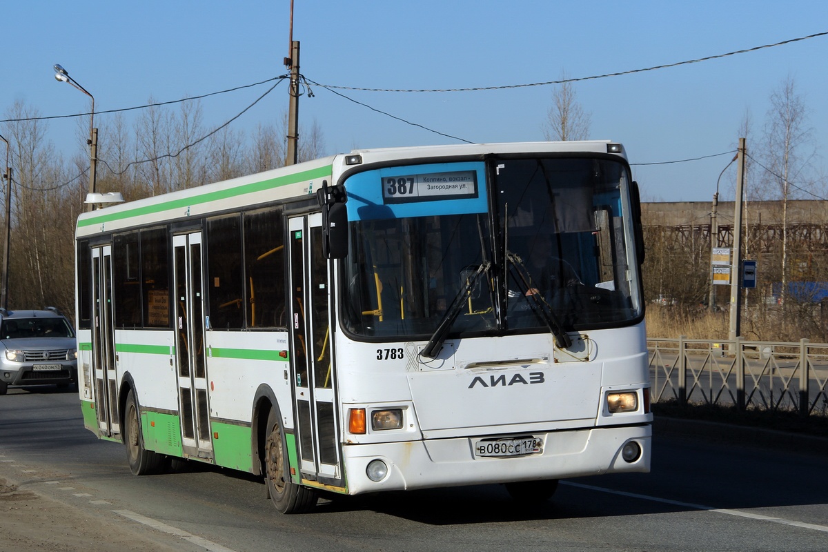 Санкт-Петербург, ЛиАЗ-5293.60 № 3783