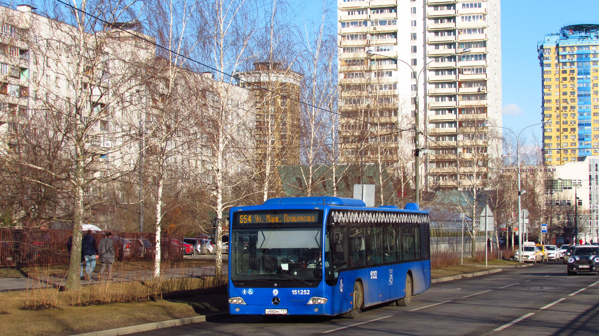 Москва, Mercedes-Benz Conecto II № 151252