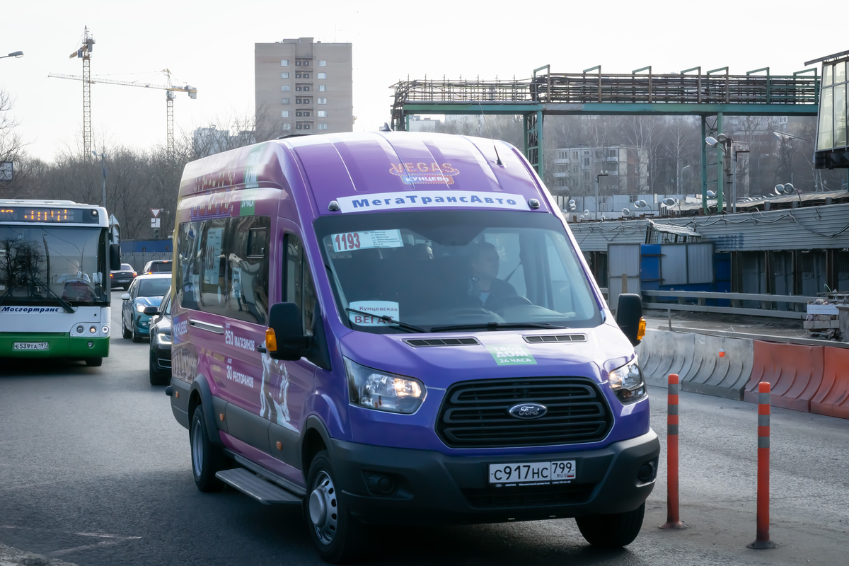 Москва, Ford Transit FBD [RUS] (Z6F.ESG.) № С 917 НС 799 — Фото —  Автобусный транспорт