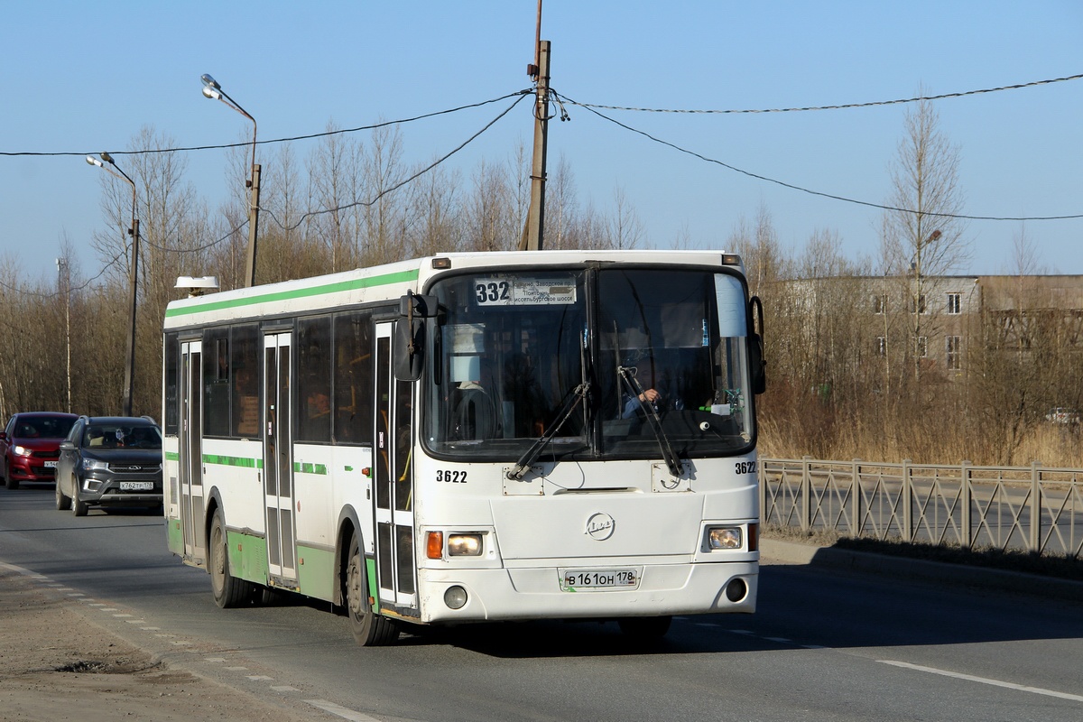 Санкт-Петербург, ЛиАЗ-5293.60 № 3622