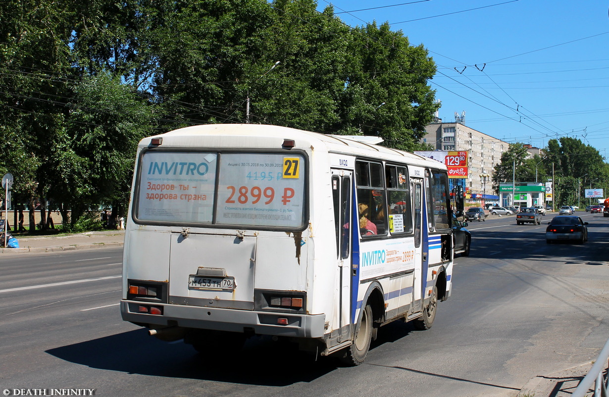 Томская область, ПАЗ-32054 № М 453 ТН 70