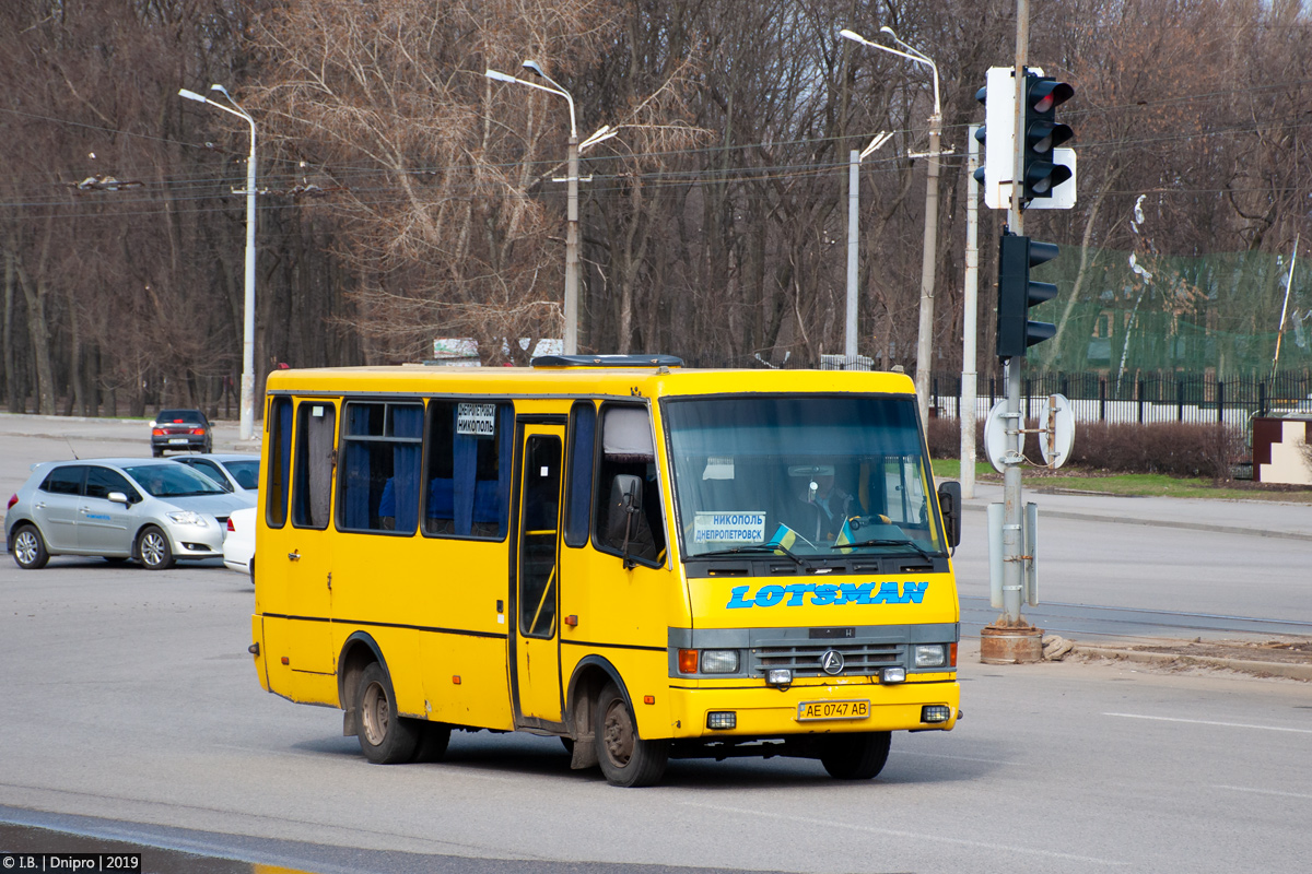 Dnepropetrovsk region, BAZ-A079.13 "Prolisok" № AE 0747 AB