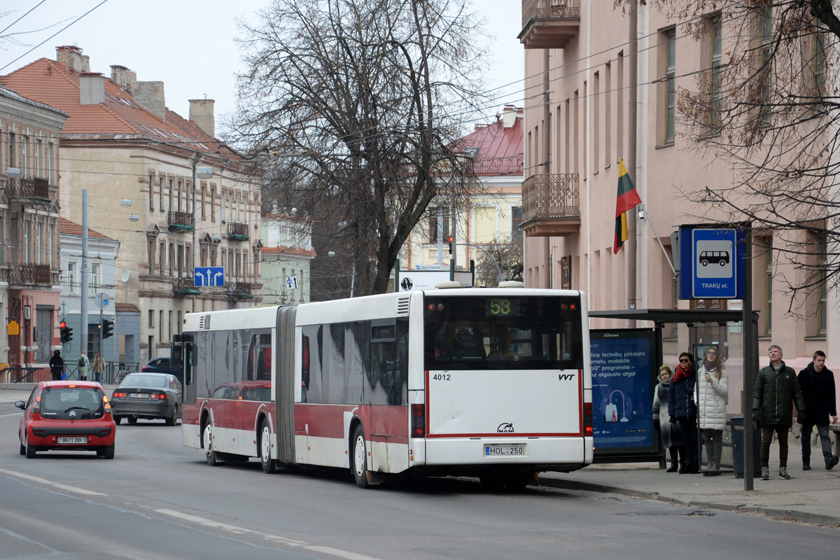 Литва, MAN A23 NG313 № 4012