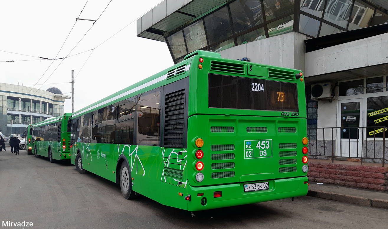 Almaty, LiAZ-5292.65 № 2204