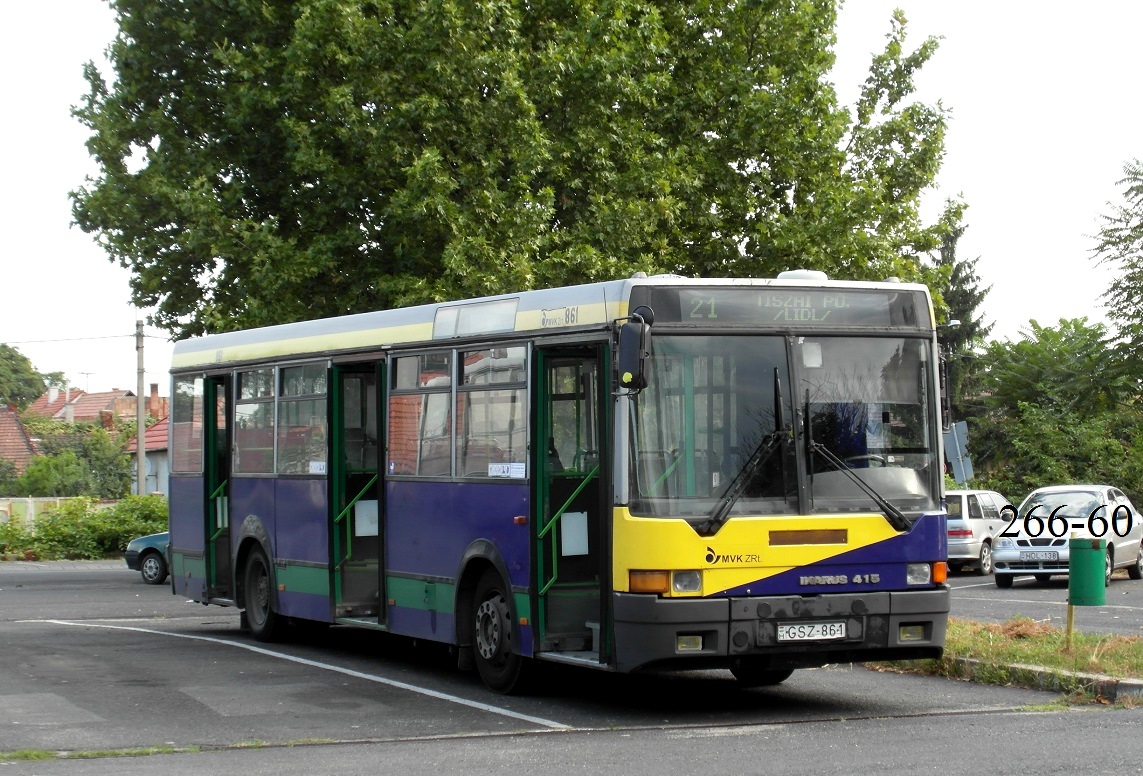 Венгрия, Ikarus 415.35 № 861