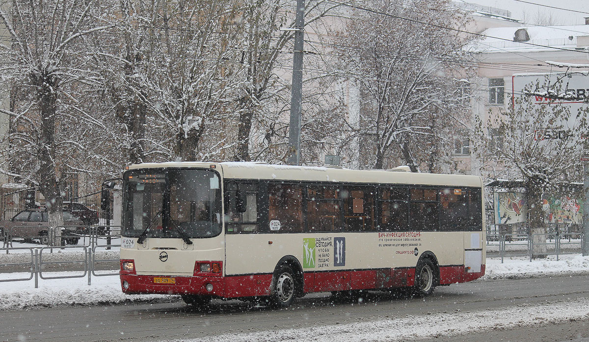 Chelyabinsk region, LiAZ-5256.53 č. 024