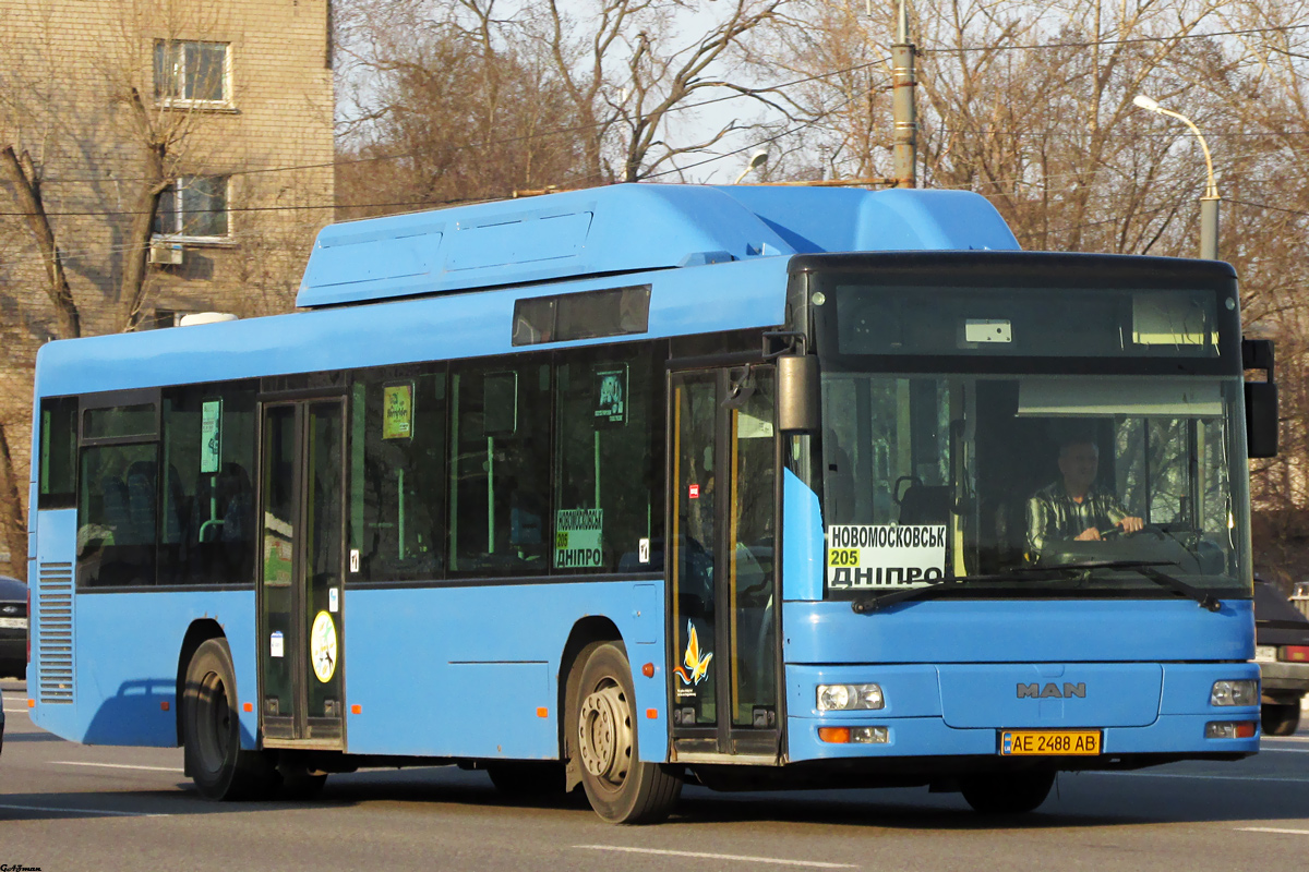 Днепропетровская область, MAN A21 NL233 CNG № AE 2488 AB