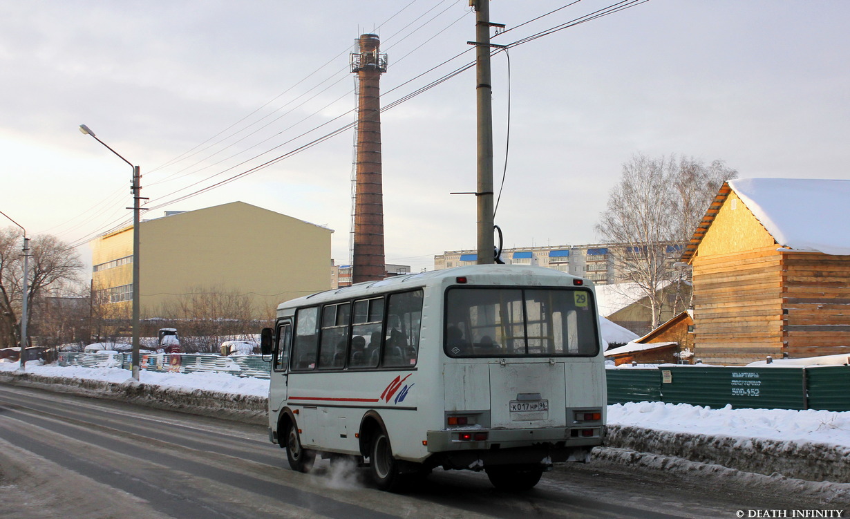 Томская область, ПАЗ-32054 № К 017 НР 96