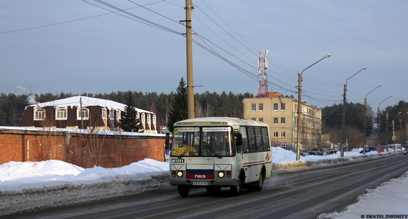 Томская область, ПАЗ-32054 № К 017 НР 96