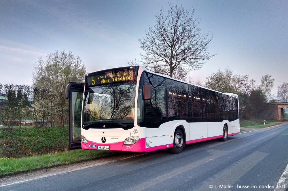 Нижняя Саксония, Mercedes-Benz Citaro C2 hybrid № 73