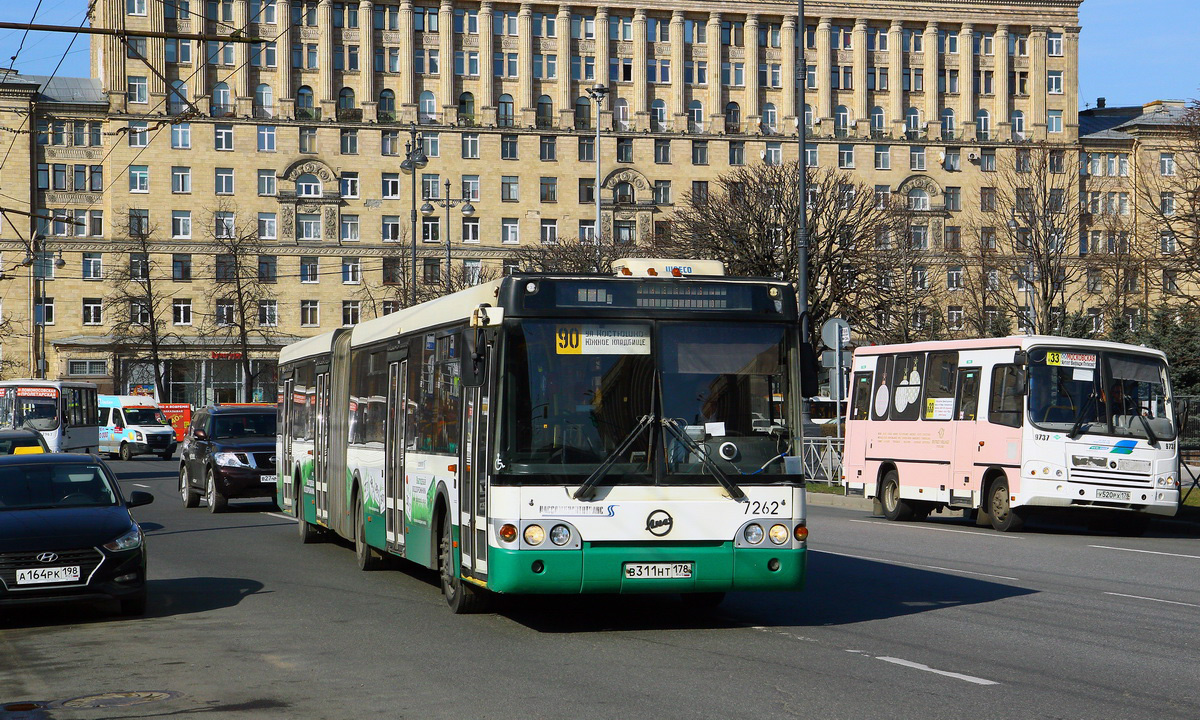 Санкт-Петербург, ЛиАЗ-6213.20 № 7262