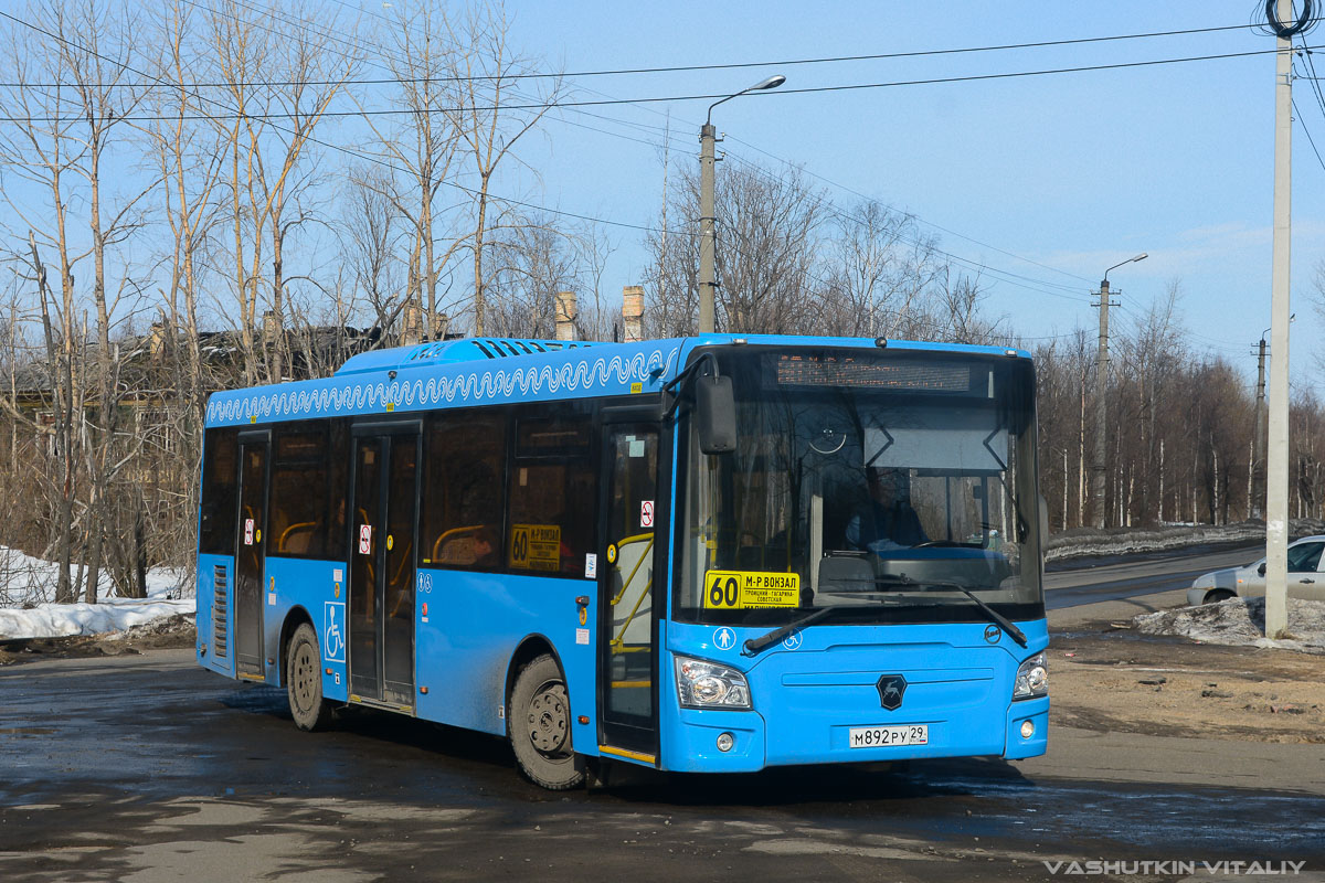 Archangelsko sritis, LiAZ-4292.60 (1-2-1) Nr. М 892 РУ 29