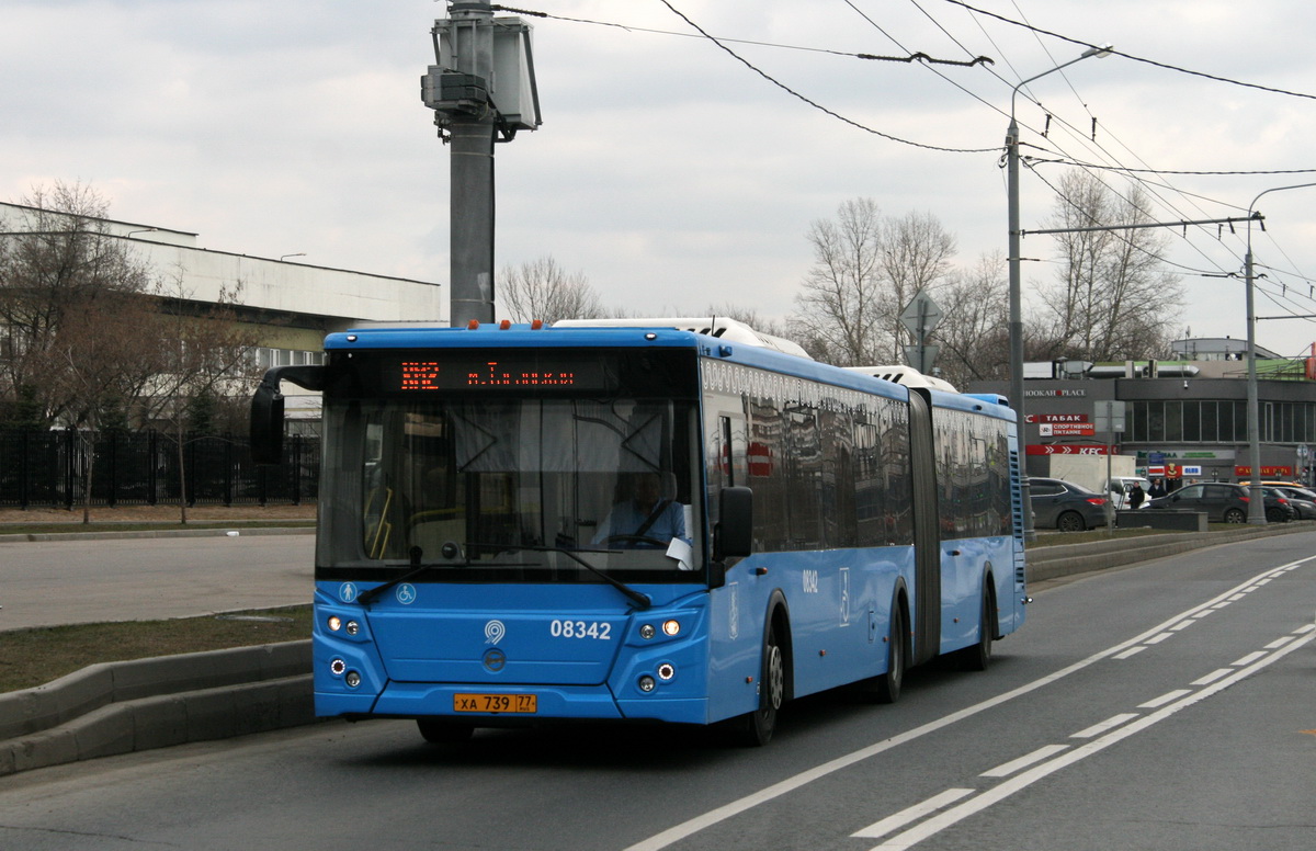 Москва, ЛиАЗ-6213.65 № 08342