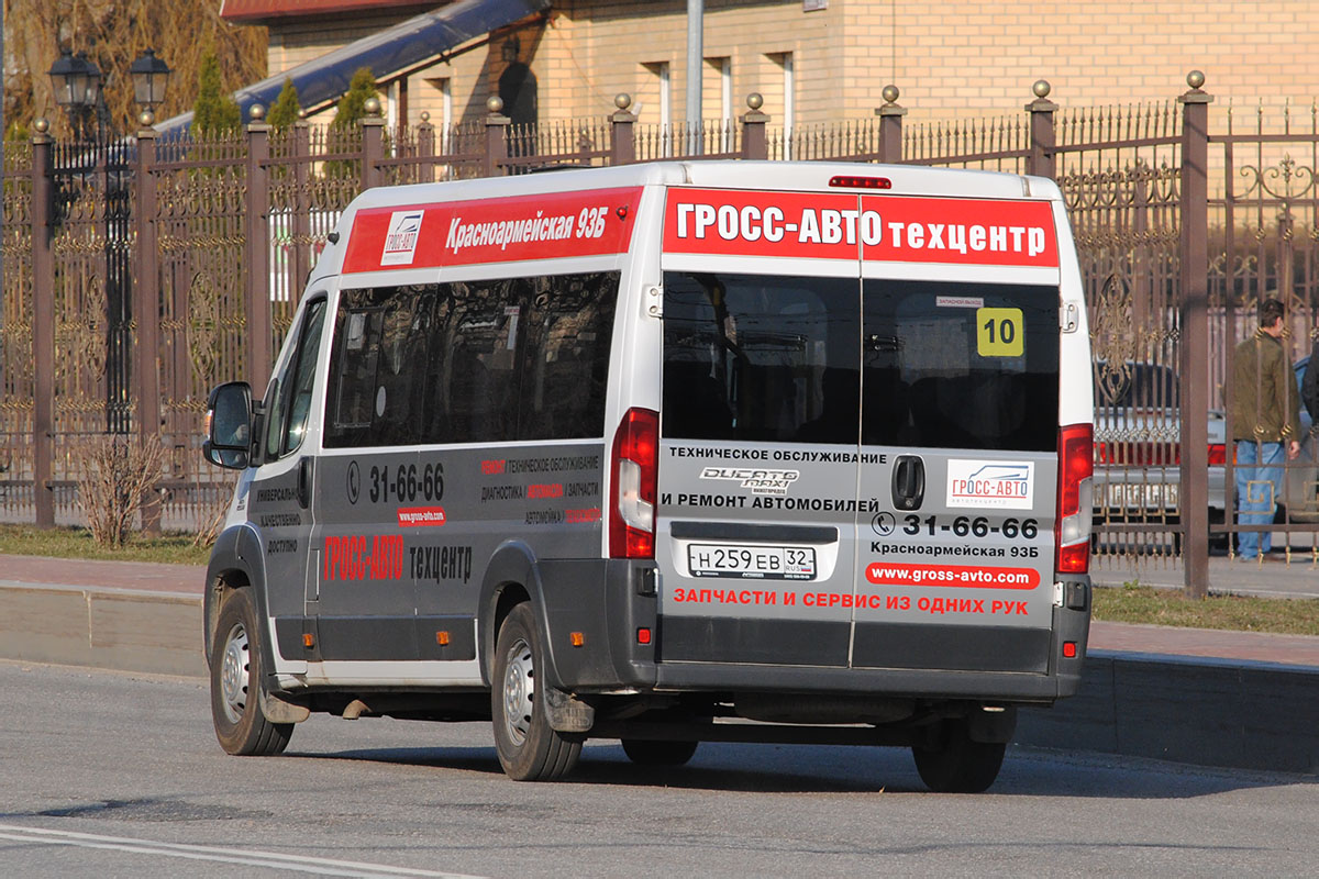 Бранская вобласць, Нижегородец-FST613 (FIAT Ducato) № Н 259 ЕВ 32 — Фота —  Аўтобусны транспарт