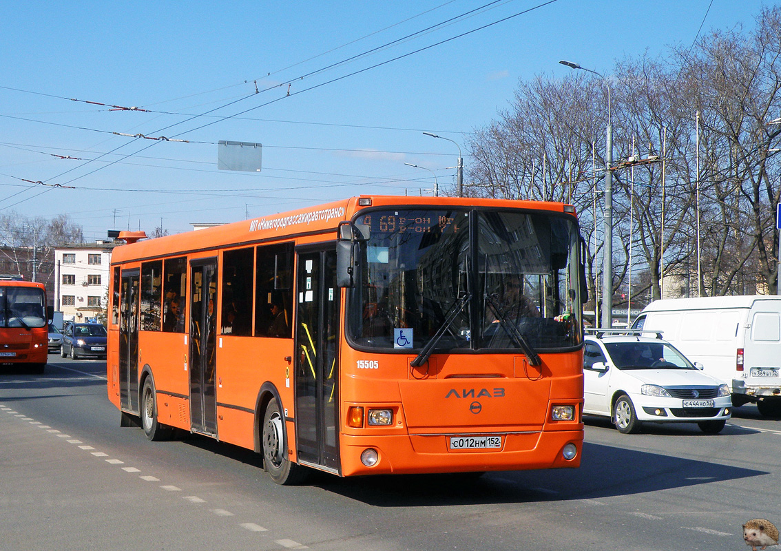 Нижегородская область, ЛиАЗ-5293.60 № 15505