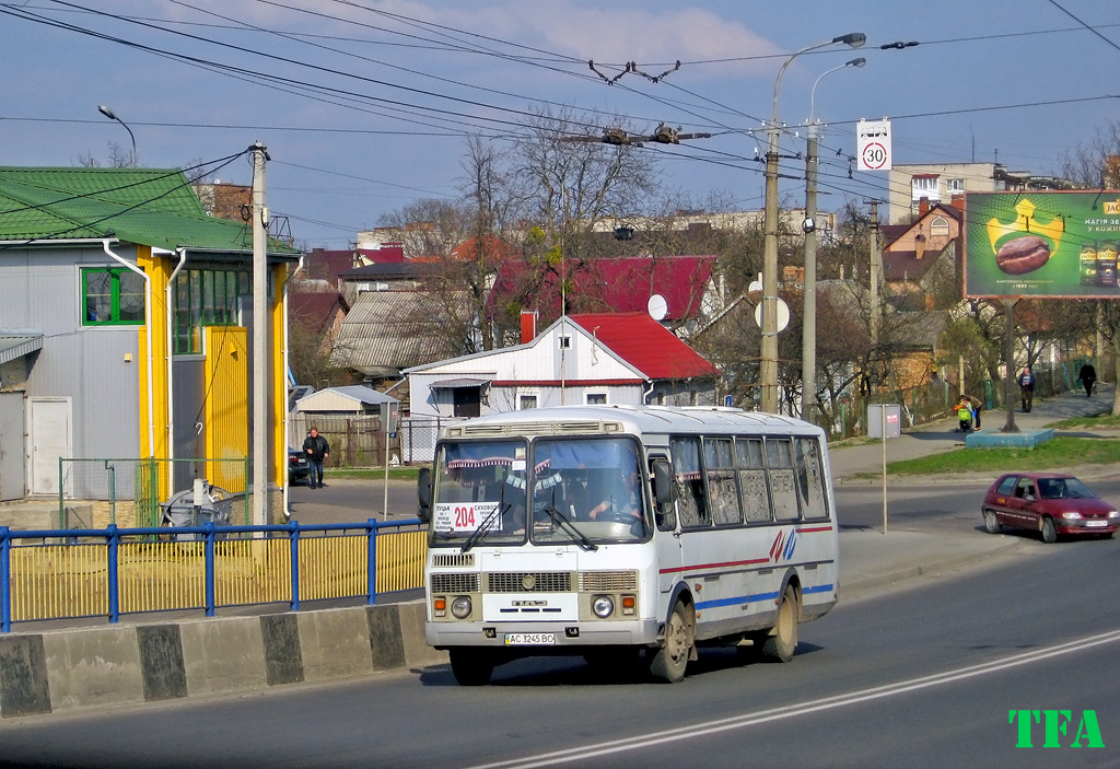 Волынская область, ПАЗ-4234 № AC 3245 BC