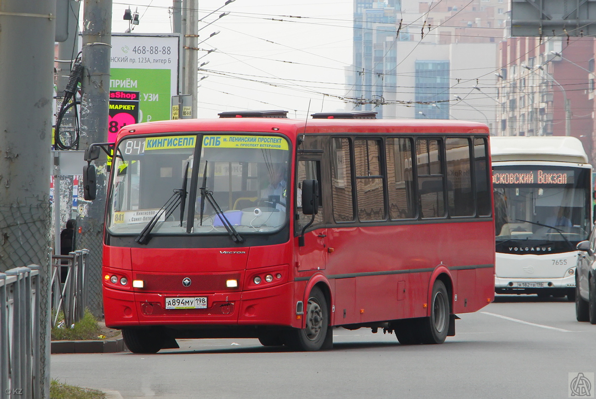 Ленинградская область, ПАЗ-320412-04 "Вектор" № А 894 МУ 198