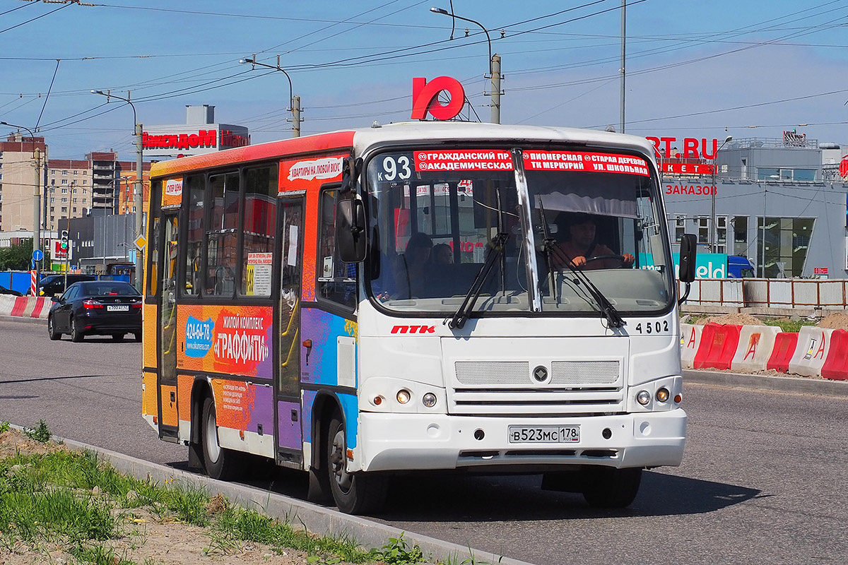 Санкт-Петербург, ПАЗ-320402-05 № n502