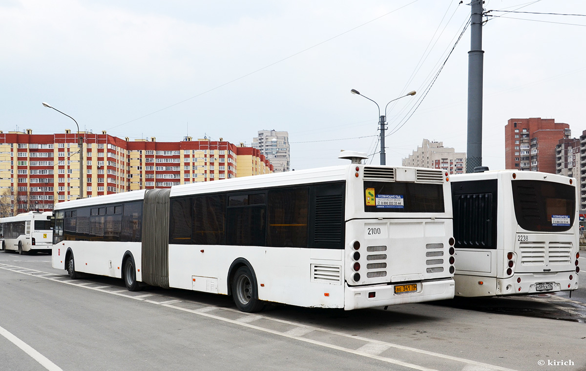 Sankt Petersburg, LiAZ-6213.20 Nr 2100