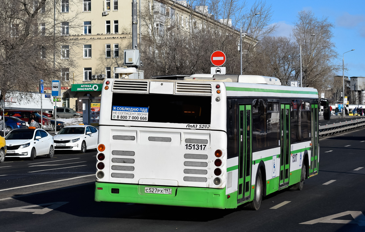 Moskau, LiAZ-5292.21 Nr. 151317