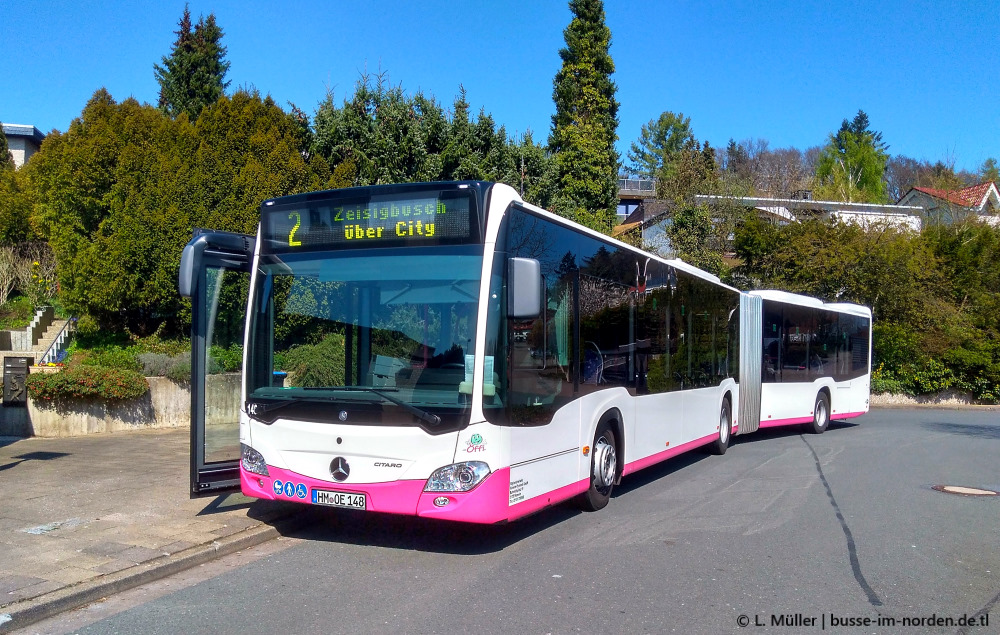 Нижняя Саксония, Mercedes-Benz Citaro C2 G № 148