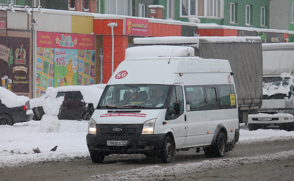 Челябинская область, Нижегородец-222709  (Ford Transit) № Т 664 РХ 174