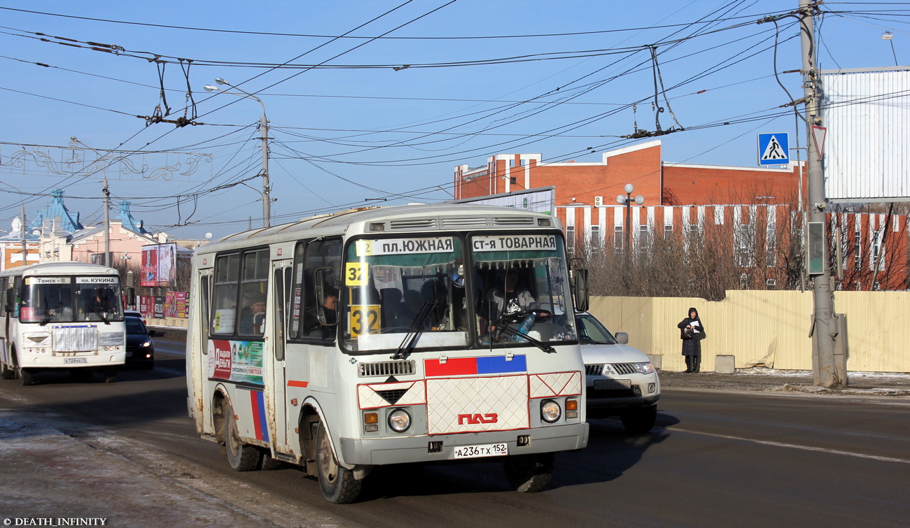 Томская область, ПАЗ-32054 № А 236 ТХ 152