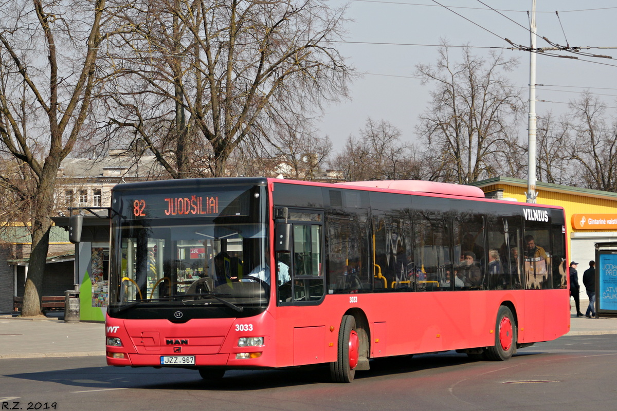 Литва, MAN A21 Lion's City NL273 № 3033