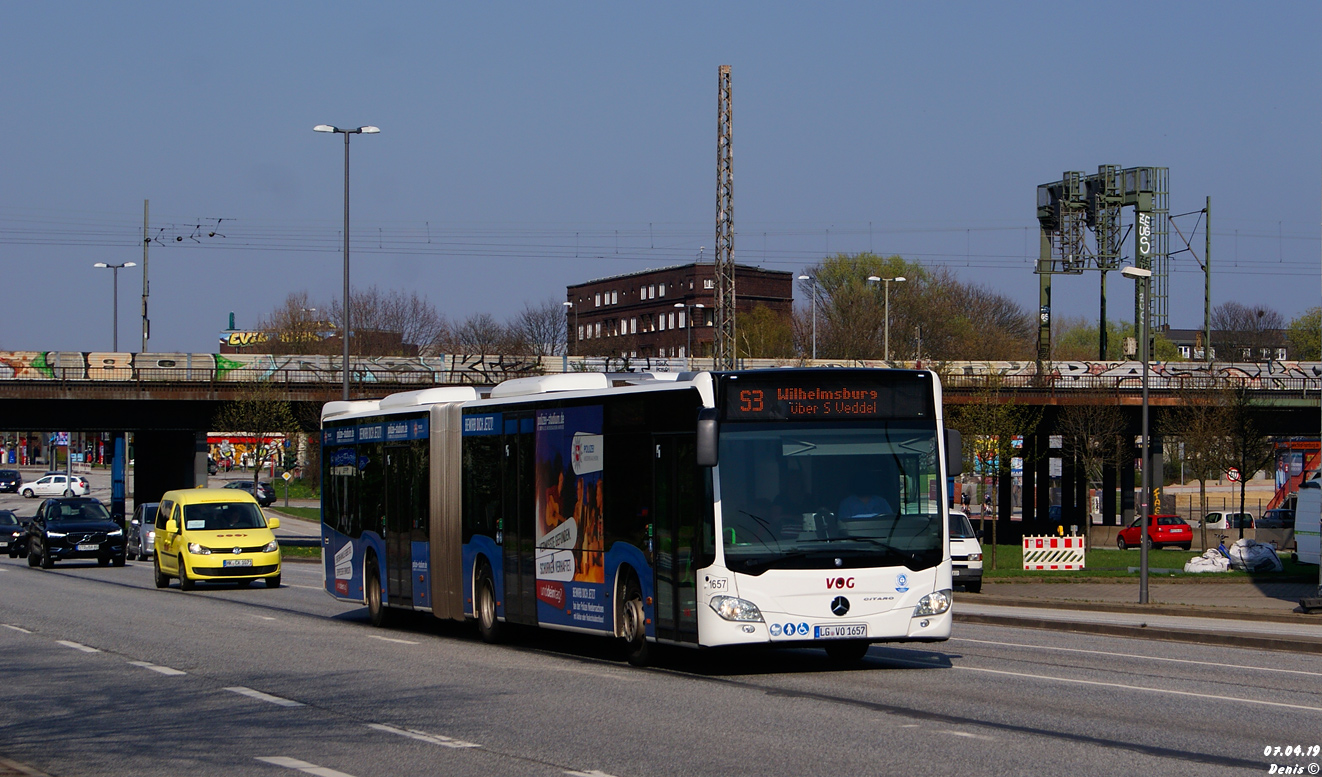 Нижняя Саксония, Mercedes-Benz Citaro C2 G № 1657