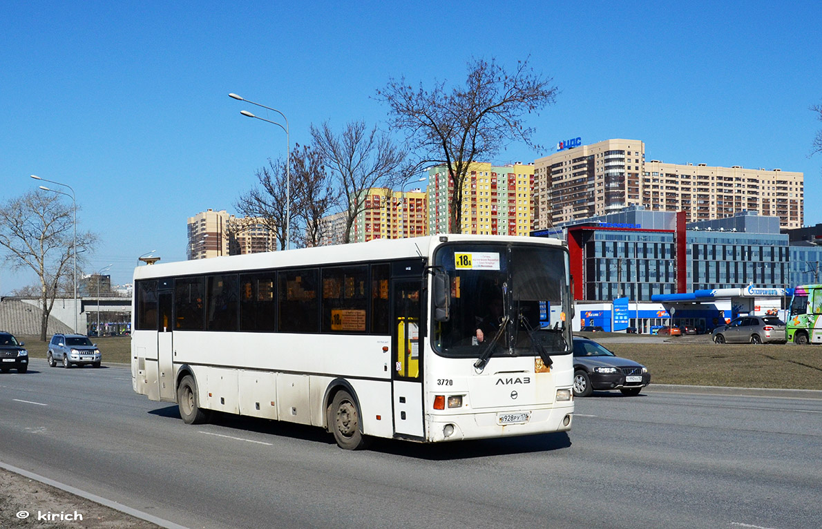 Leningrad Gebiet, LiAZ-5256.61 Nr. 3720