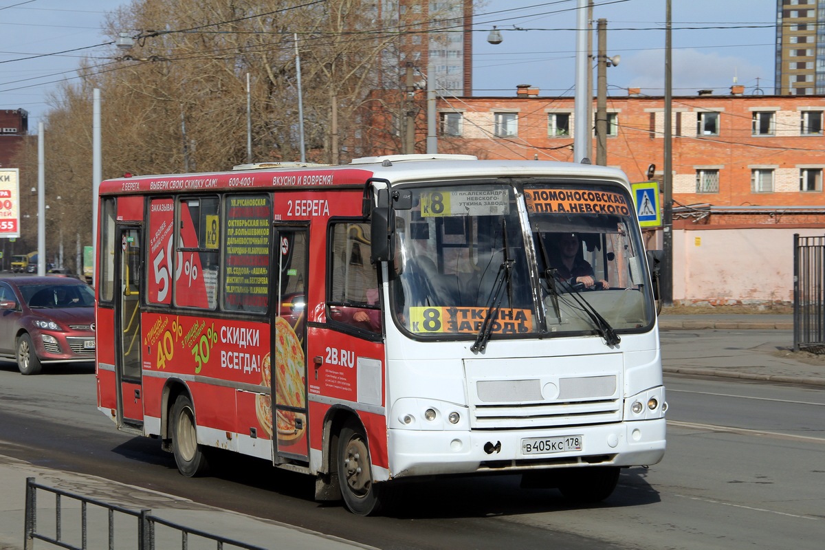 Санкт-Петербург, ПАЗ-320402-05 № 405