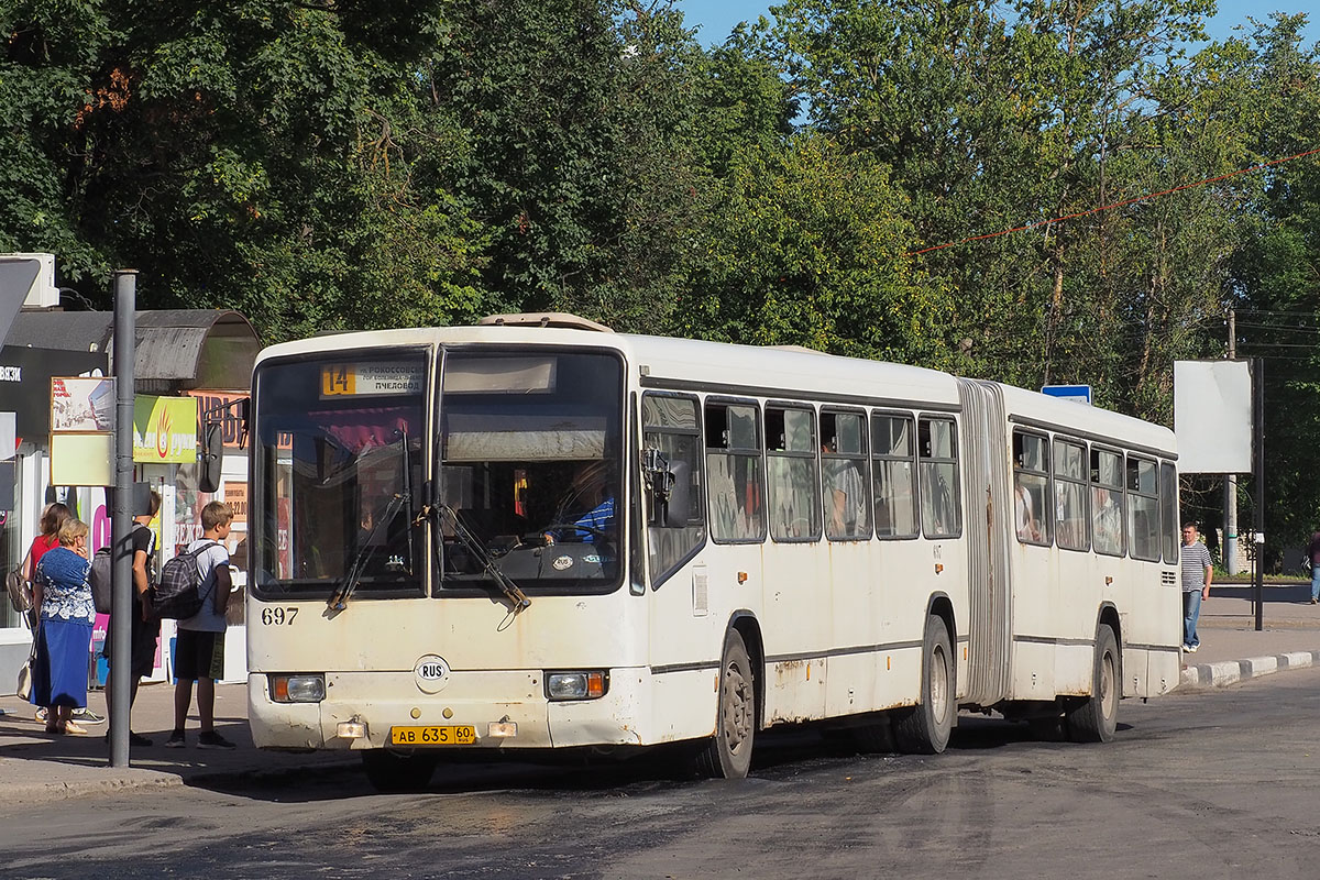 Псковская область, Mercedes-Benz O345G № 697